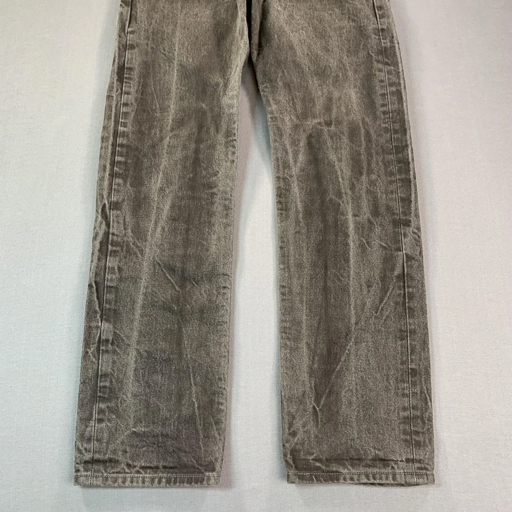 Levis 501 XX Jeans Mens 32x32‎ Brown Faded Button Fly Straight Whiskered Denim
